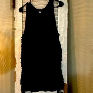 Billabong Swim Suit Coverup with fringe